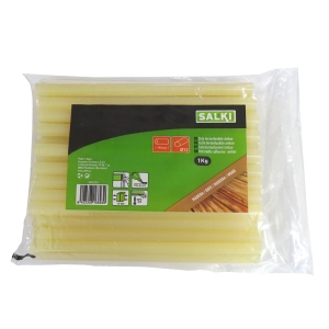 Θερμόκολλα κίτρινη για ξύλο Ø11.5x195mm 1.000gr. Salki