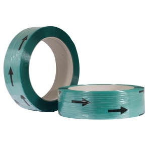 Πολυεστερικό τσέρκι συσκευασίας (PET) Ø405 πράσινο σαγρέ 12mm