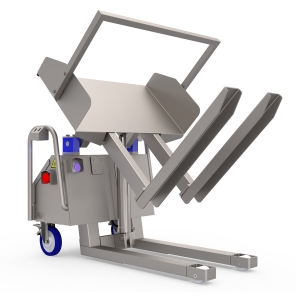 Ανοξείδωτος ανατροπέας κάδων ST BackSaver