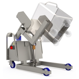 Ανοξείδωτος ανατροπέας τροχήλατων κάδων NT BackSaver