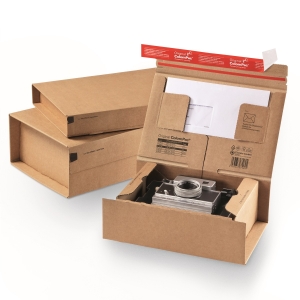 Κουτί αποστολών καφέ 23.0x16.6 - 9.0cm C5 CP-067.02 ColomPac