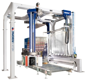 Αυτόματη παλετοδετική μηχανή περιστρεφόμενου βραχίονα Helix-4 Evo Robopac