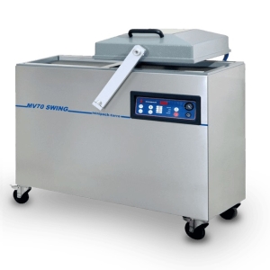 Επιδαπέδια μηχανή συσκευασίας κενού αλουμινίου MV 70 Swing All. Minipack-Torre