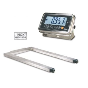 Ανοξείδωτος παλετοζυγός 3.000Kg./500gr. PIXBAS-30005 Dini Argeo