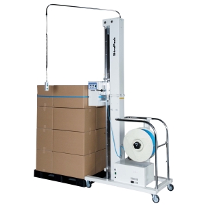 Φορητή ημιαυτόματη τσερκομηχανή παλετών οριζόντιας περιβολής D-53 HE2 StraPack