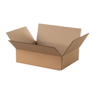 Χαρτοκιβώτια τριών φύλλων 40x30x10cm Καφέ