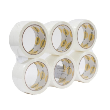 Μικρογραφία 2 - Ταινία συσκευασίας 60m λευκή ακρυλική PPA-25
