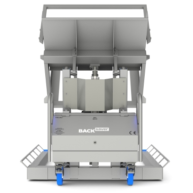 Μικρογραφία 3 - Ανοξείδωτος ανατροπέας φαρδιών κάδων με ανύψωση BRLT BackSaver