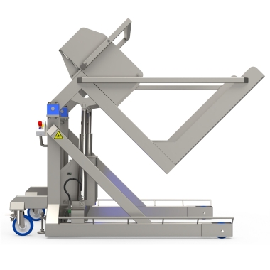 Μικρογραφία 2 - Ανοξείδωτος ανατροπέας μεγάλων κάδων CD BackSaver