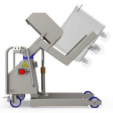 Μικρογραφία 2 - Ανοξείδωτος ανατροπέας τροχήλατων κάδων NT BackSaver