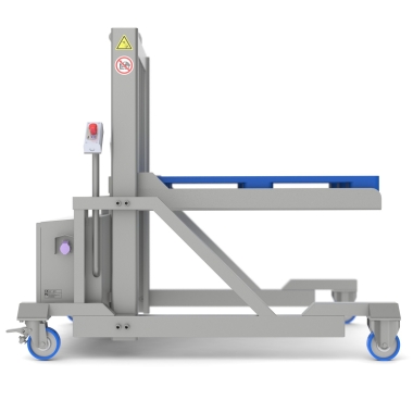 Μικρογραφία 2 - Ανοξείδωτο μηχάνημα ανύψωσης/στοίβαξης φαρδιών παλετών PLBR BackSaver