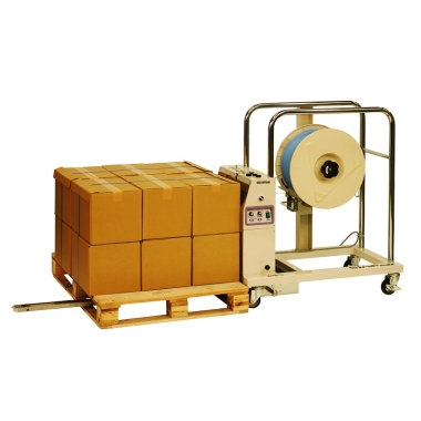 Κάθετη ημιαυτόματη τσερκομηχανή παλετών D-53 PLT2 StraPack