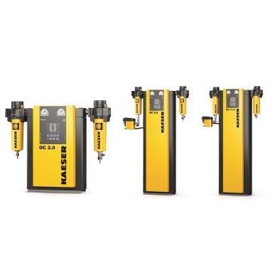 Ξηραντής προσροφητικού τύπου ψυχρής αναγέννησης DC Kaeser