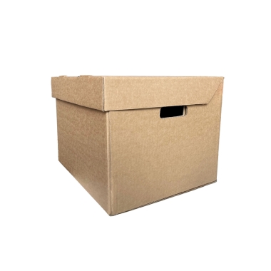 Μικρογραφία 2 - Κουτί αρχειοθέτησης με αναδιπλούμενο καπάκι και χειρολαβές 40x36x30cm V-Box