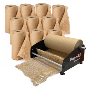 Χαρτί 3D Premium Καφέ 90gr – 10 Ρολά + Δώρο Φορέας PaperEZ 3D