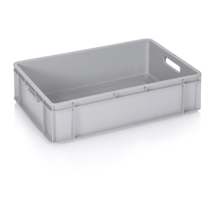 Συμπαγές πλαστικό κιβώτιο 31lt 60x40x16cm Γκρι