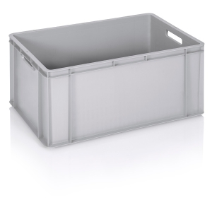 Συμπαγές πλαστικό κιβώτιο 60lt 60x40x30cm Γκρι