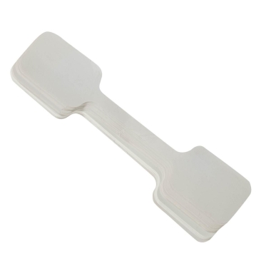 Ετικέτες λευκές τύπου γραβάτας 50mm x 160mm