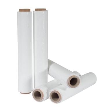Stretch Film χειρός 2Kg. λευκό 23ΜΥ 50cm (6 ρολά)