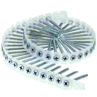 Βίδες DS Γυψοσανίδας/Μετάλου Φ3.9mm Sharp σε δεσμίδα Senco