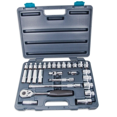 Κασετίνα σετ 28τμχ. καρυδάκια 1/2'' Omega Mechanix
