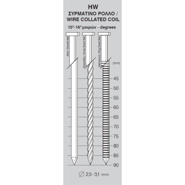Μικρογραφία 5 - Καρφωτικό αέρος πρόκας PalletPro-90 45-90mm Senco