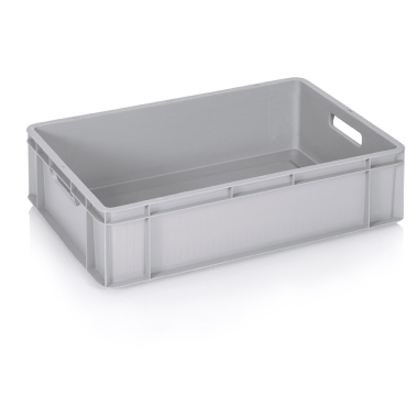 Συμπαγές πλαστικό κιβώτιο 31lt 60x40x16cm Γκρι