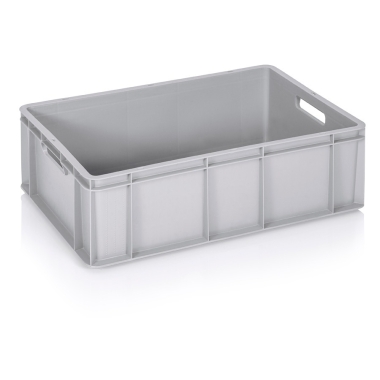 Συμπαγές πλαστικό κιβώτιο 40lt 60x40x20cm Γκρι