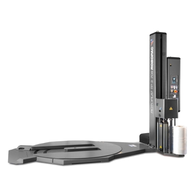 Ημιαυτόματη παλετοδετική μηχανή Rotoplat Series 8 TP3 Inox Robopac