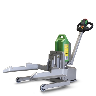 Ηλεκτρικό Όχημα Έλξης Πεζού Χειριστή (walk-behind electric tug) End-Bogey Ανοξείδωτης Κατασκευής έως 700 kg TT1000-M-Inox-EB  Movexx